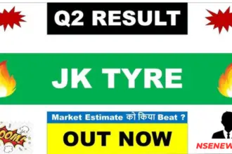 JK Tyre & Industries Q2 Results